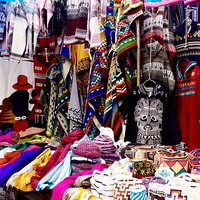Mercado artesanal de Otavalo
